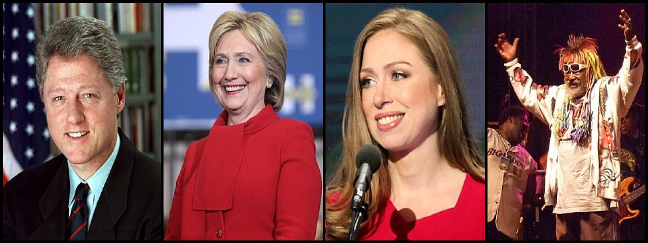 Famous People with surname Clinton