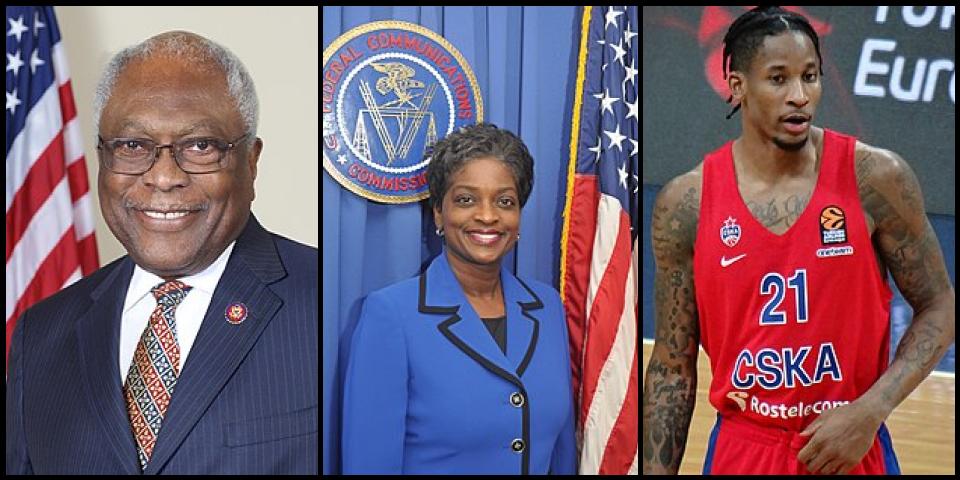 Famous People with surname Clyburn