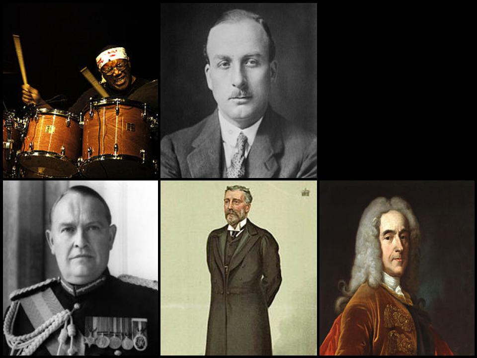 Famous People with surname Cobham