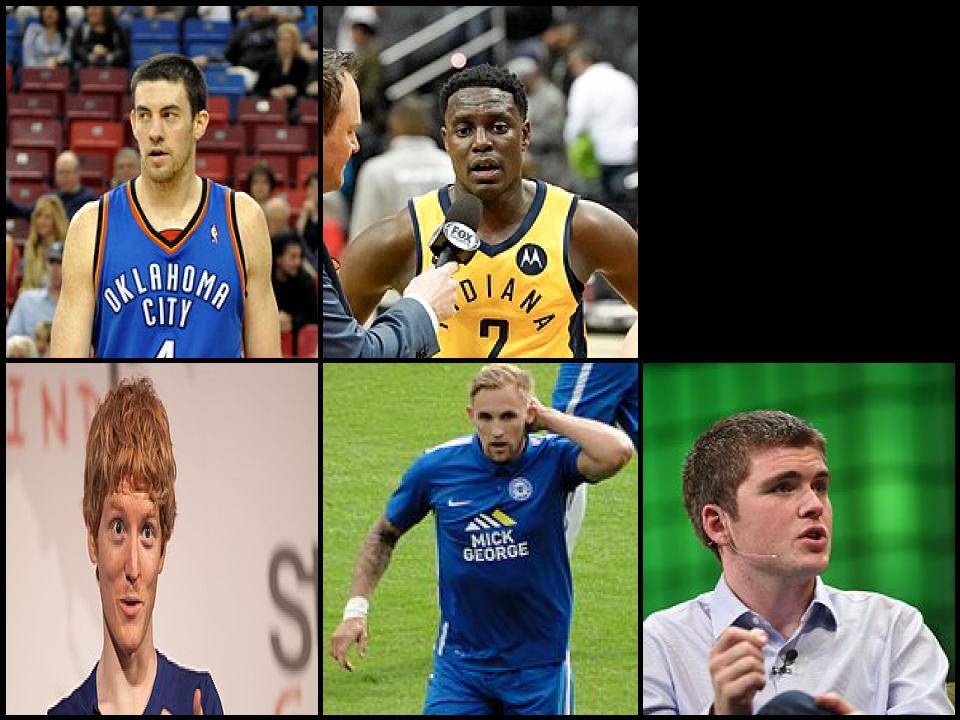 Famous People with surname Collison