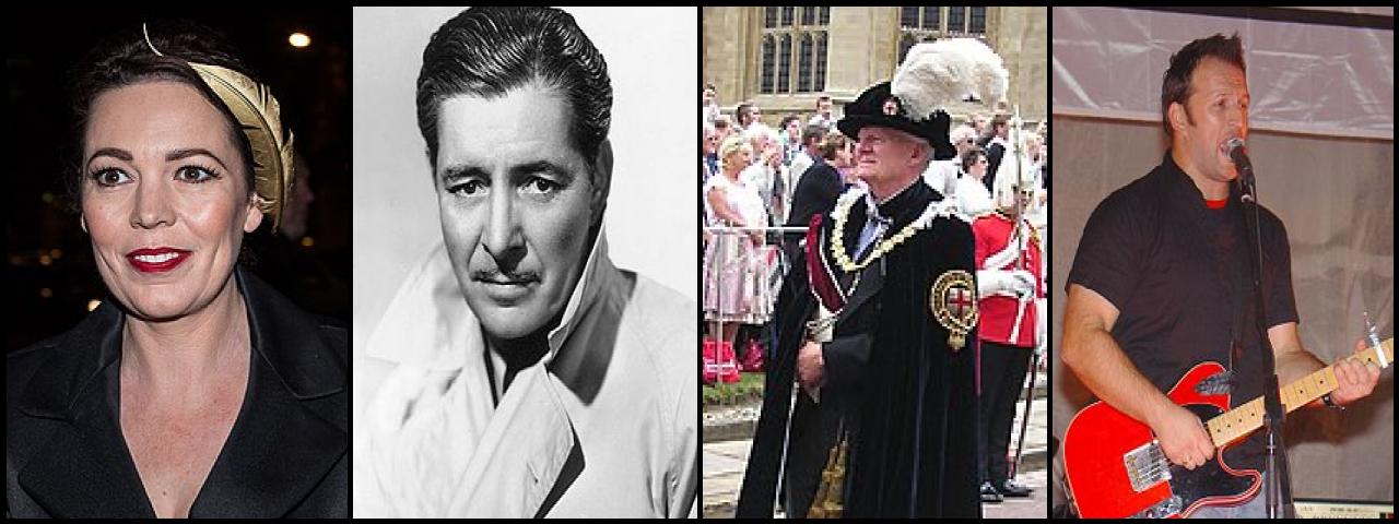 Famous People with surname Colman