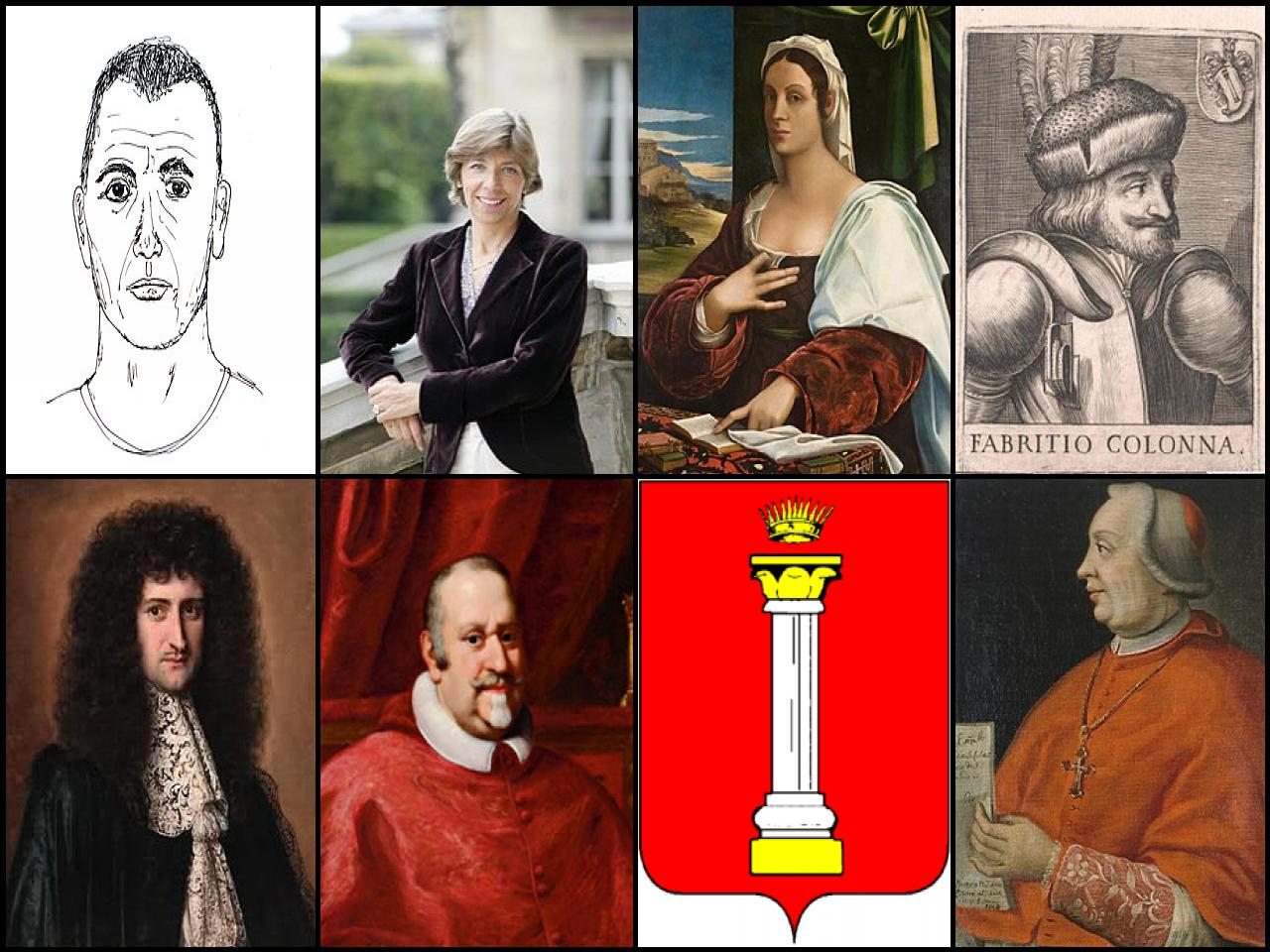 Famous People with surname Colonna