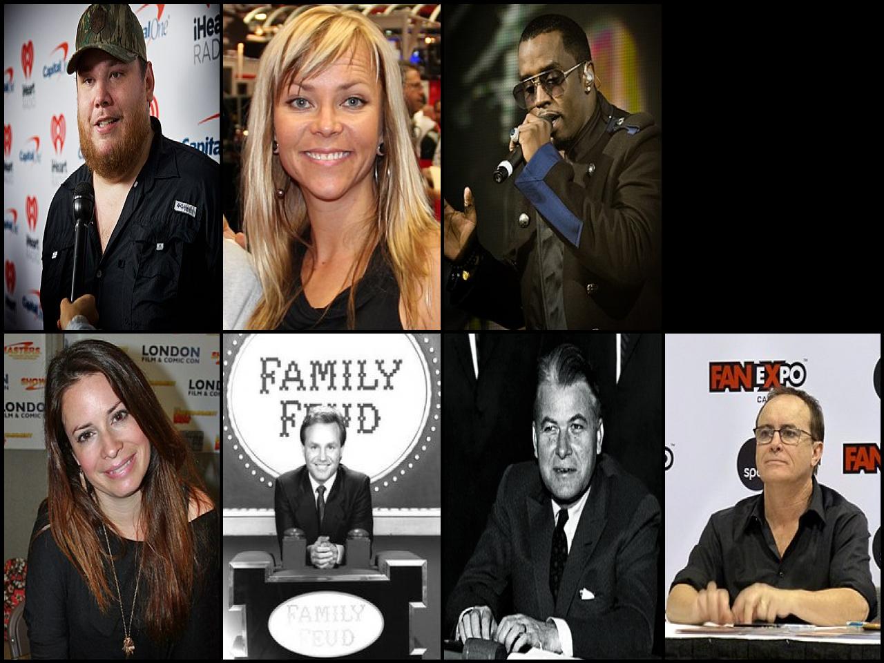 List of Famous people with last name Combs