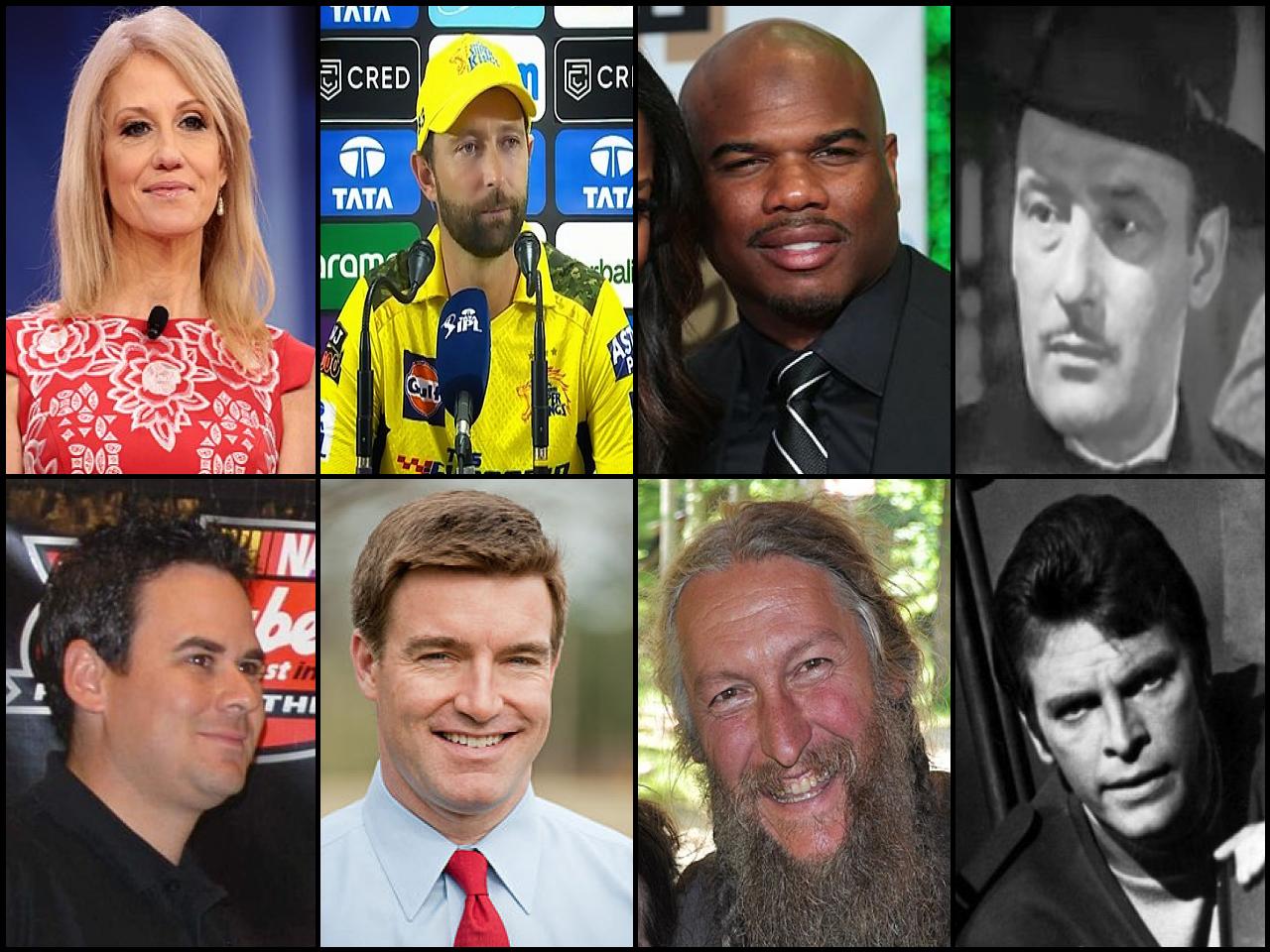 Famous People with surname Conway