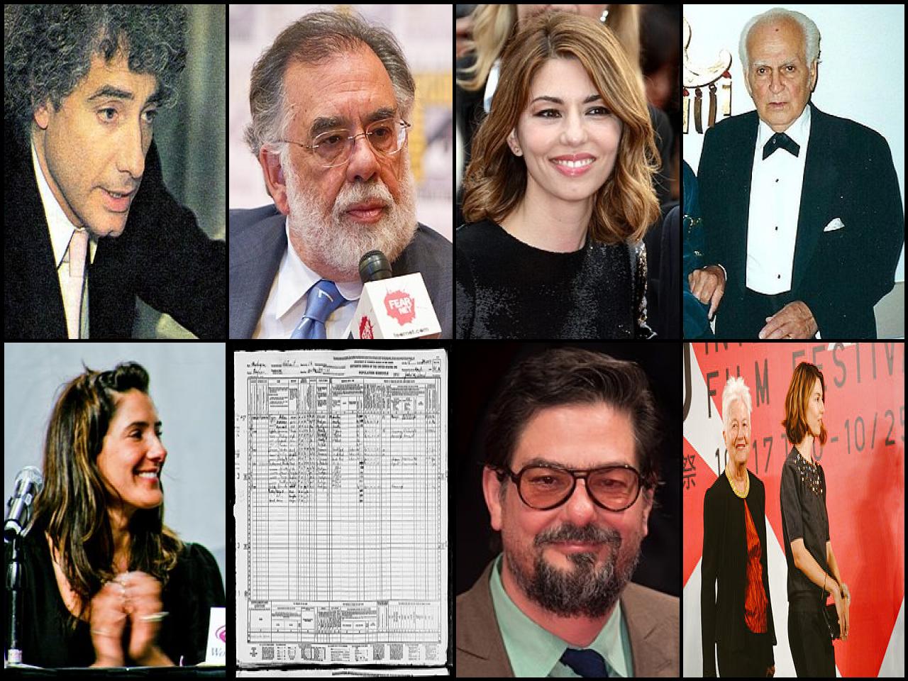 Personas famosas con el apellido Coppola