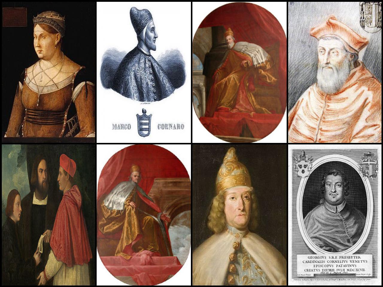 Famous People with surname Cornaro