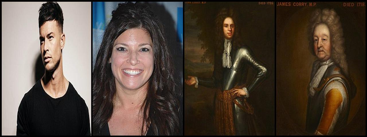 Famous People with surname Corry