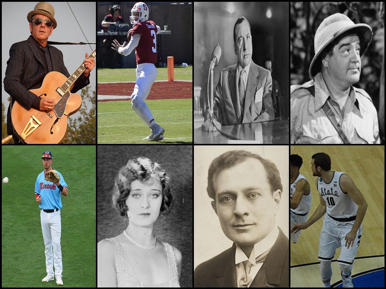 Famous People with surname Costello