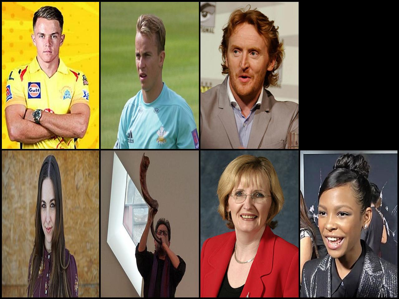 Famous People with surname Curran