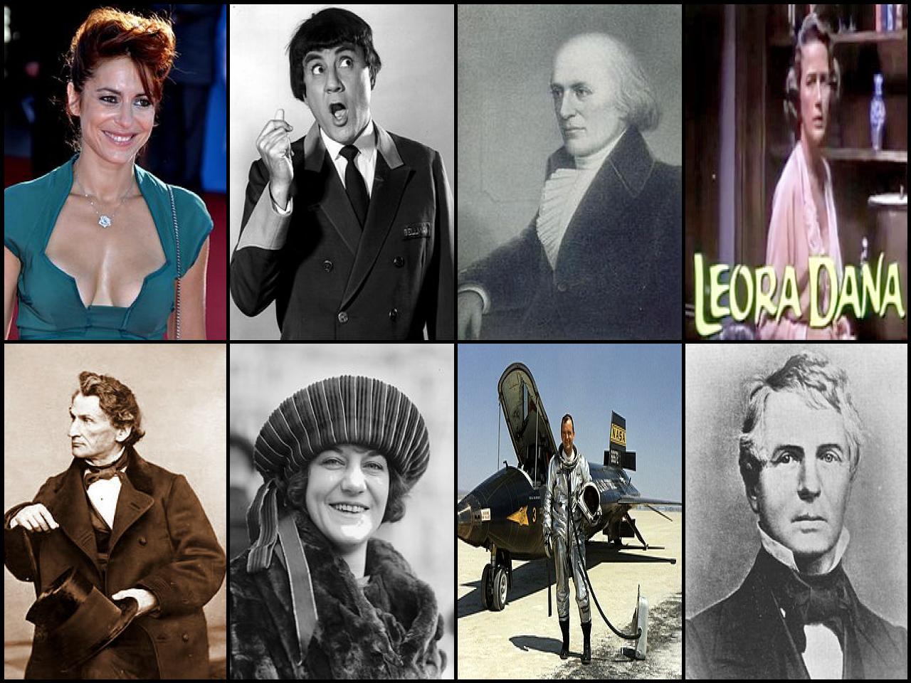 Famous People with surname Dana