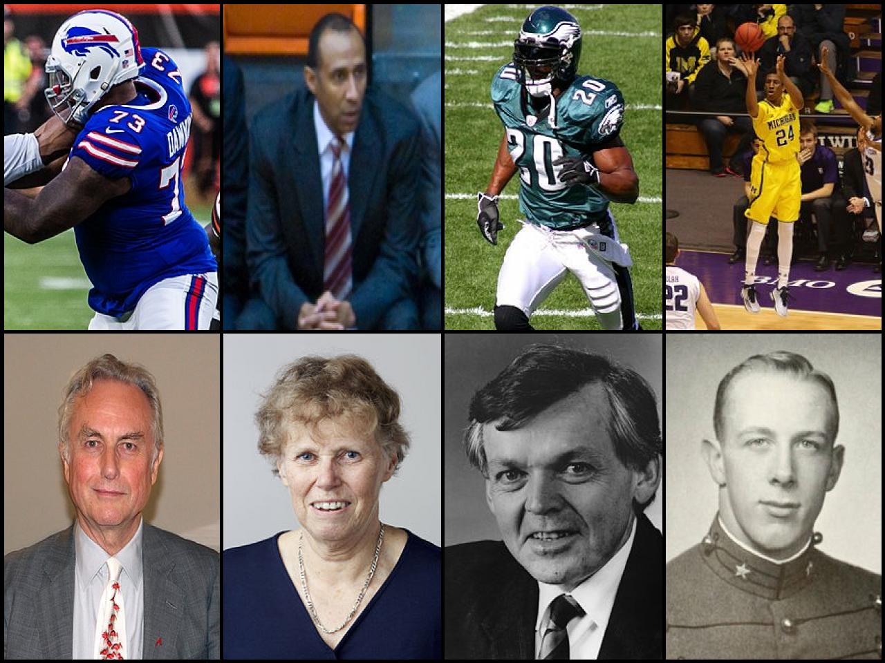 Famous People with surname Dawkins