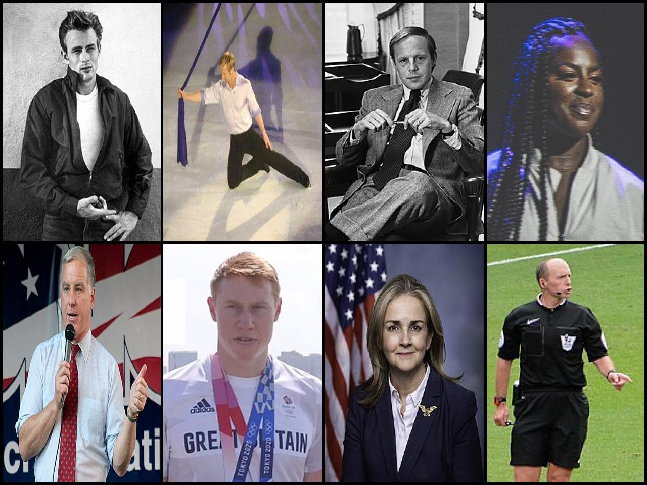 Famous People with surname Dean