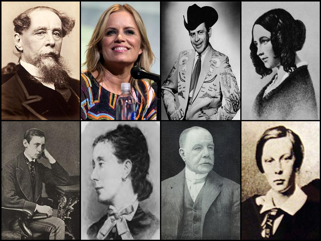 Famous People with surname Dickens
