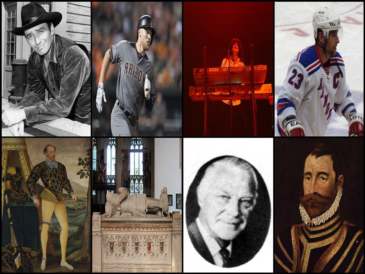 Famous People with surname Drury