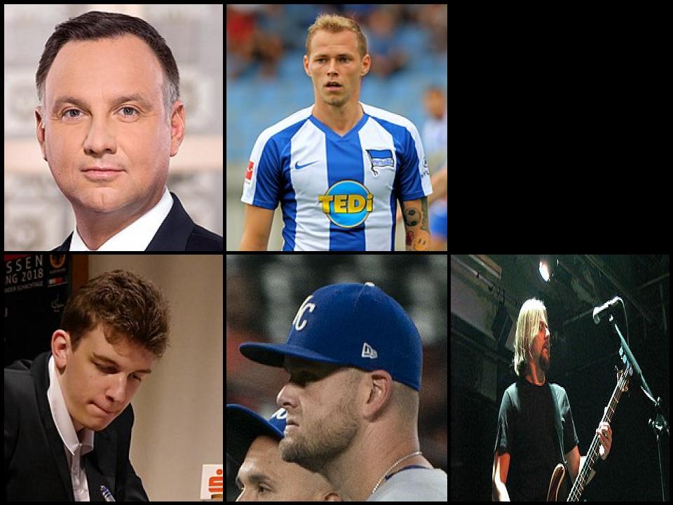 Famous People with surname Duda