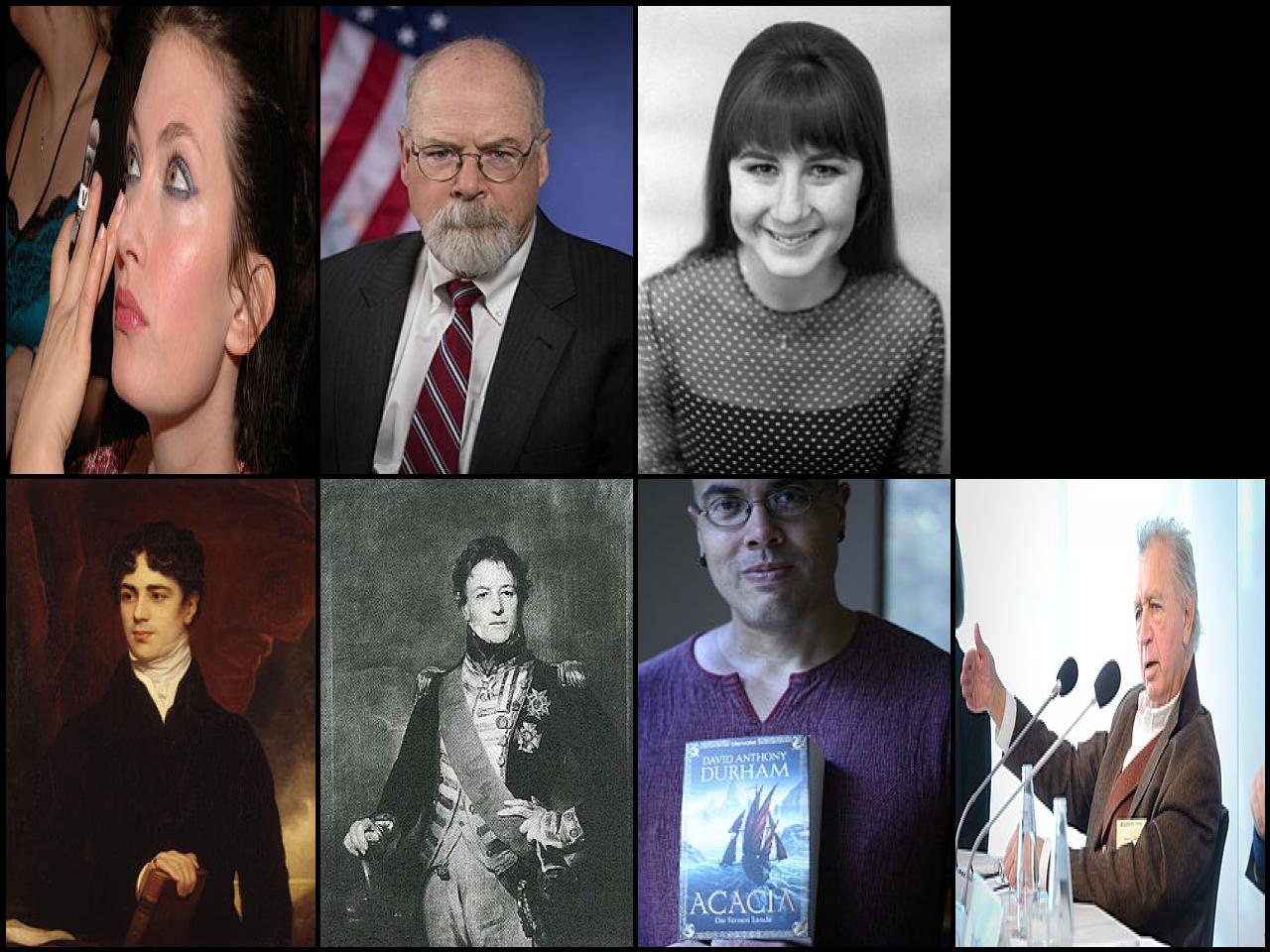 Famous People with surname Durham