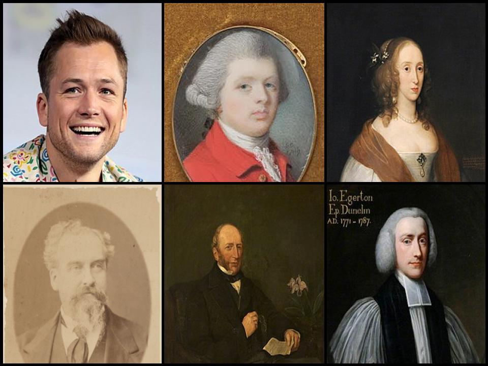 Famous People with surname Egerton