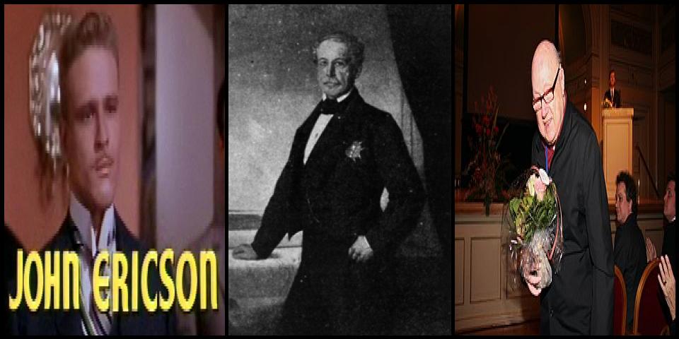 Famous People with surname Ericson