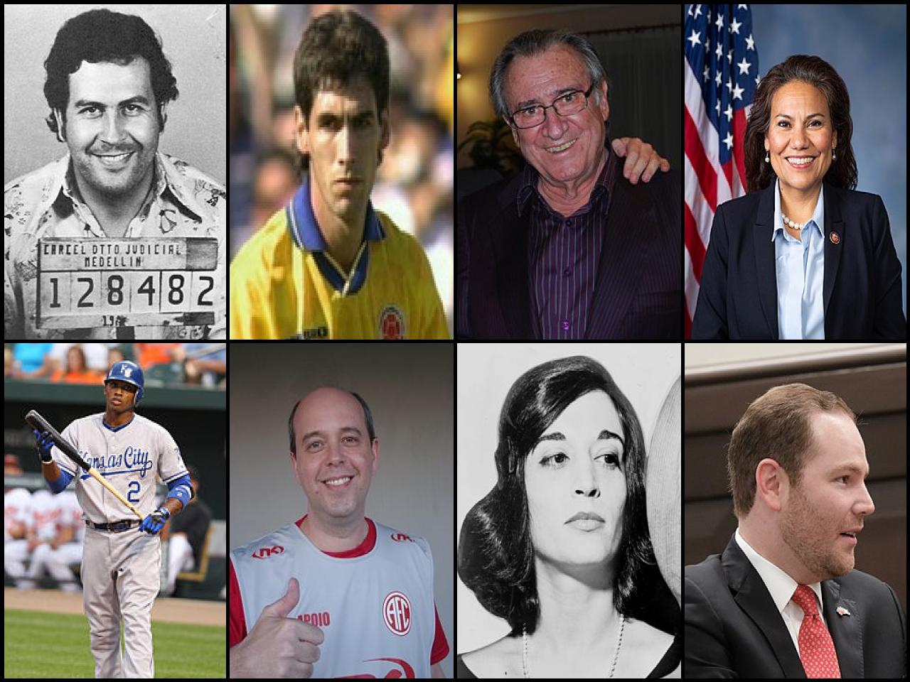 Famous People with surname Escobar
