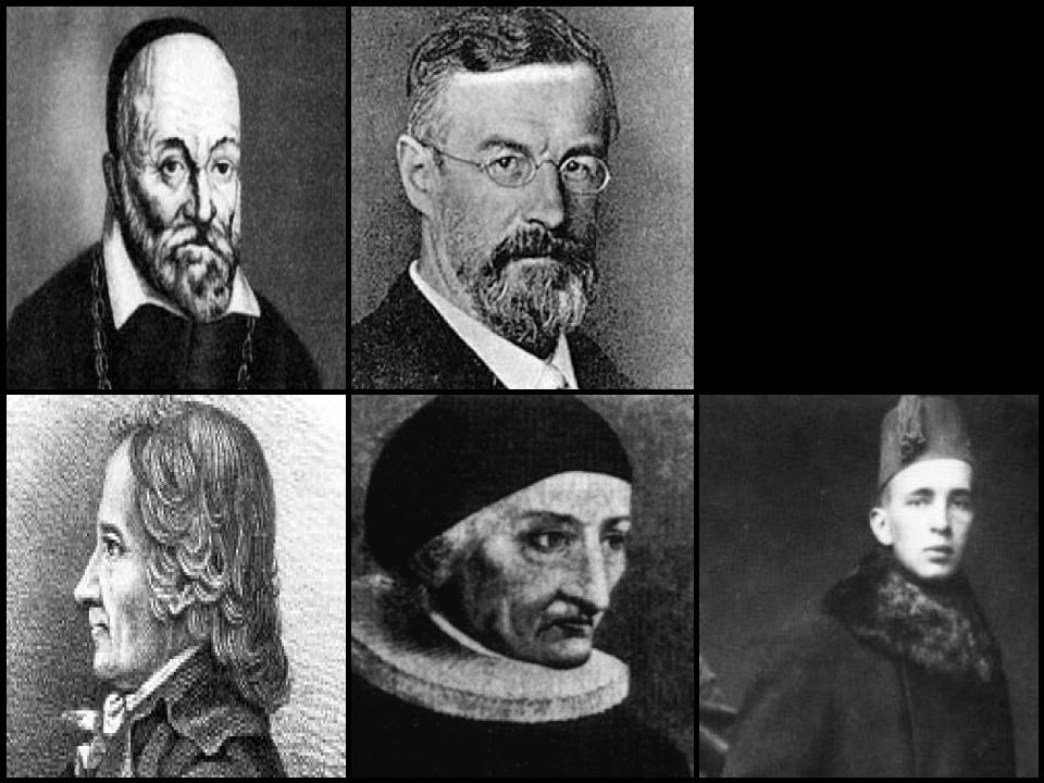 Famous People with surname Fabricius