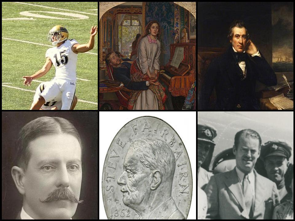 Famous People with surname Fairbairn