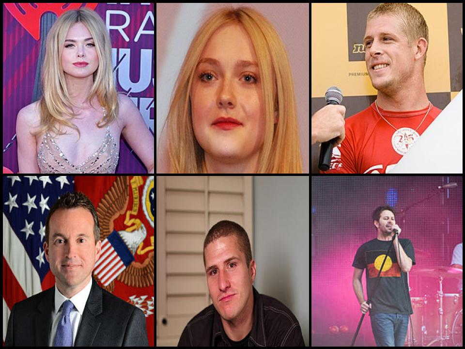 Famous People with surname Fanning