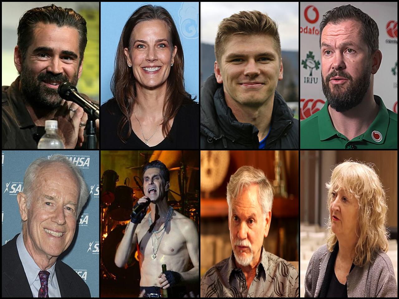 Famous People with surname Farrell