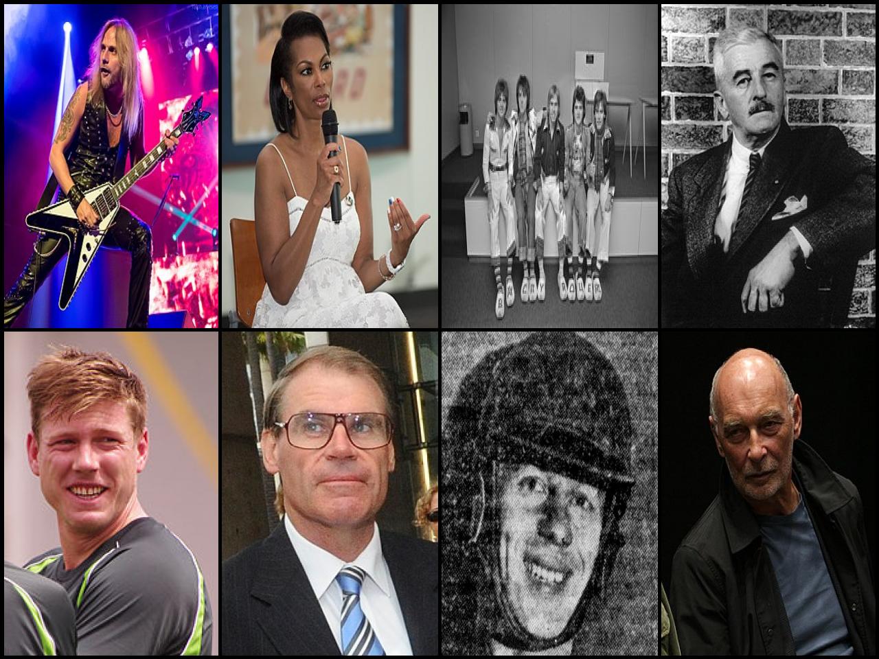 Famous People with surname Faulkner