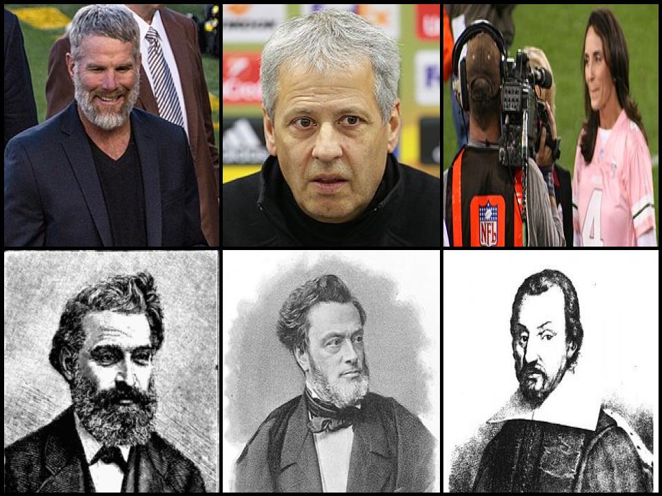 Famous People with surname Favre