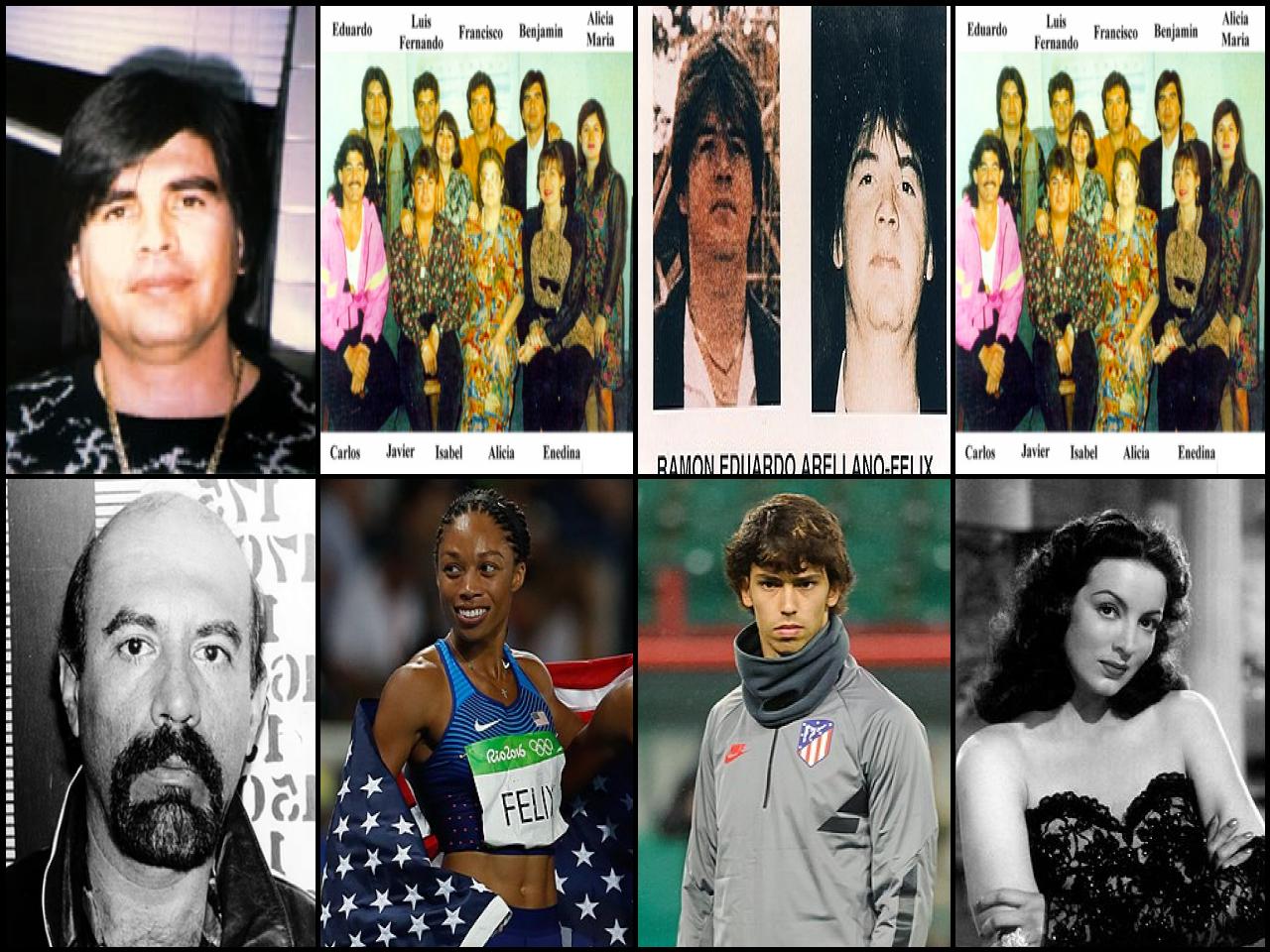 Famous People with surname Felix