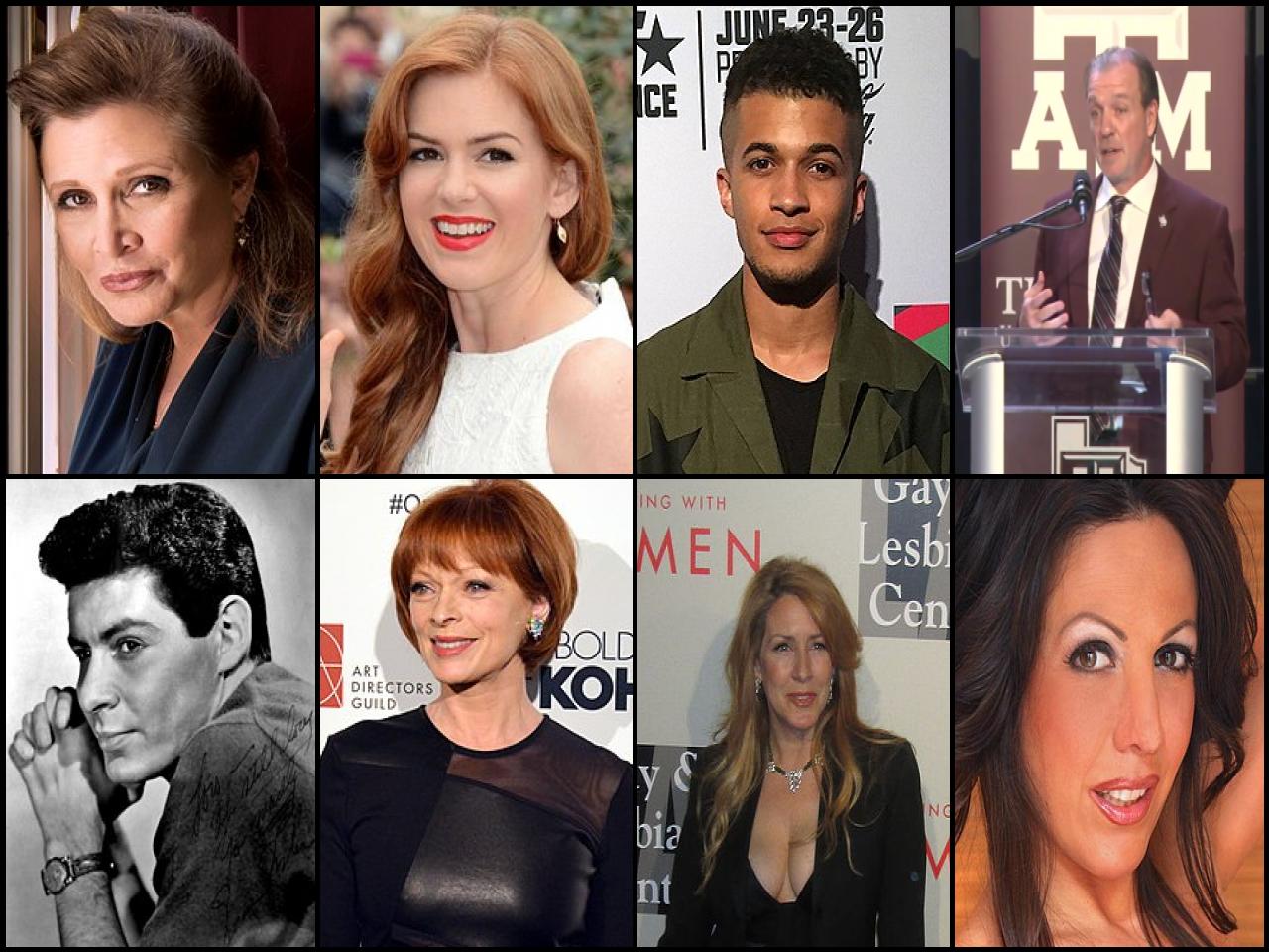 Famous People with surname Fisher