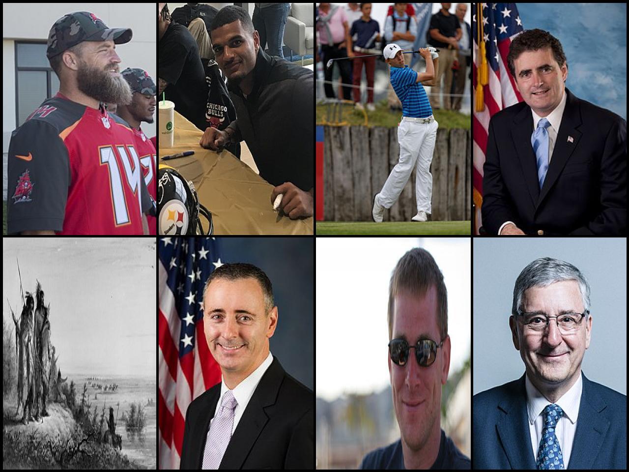 Famous People with surname Fitzpatrick