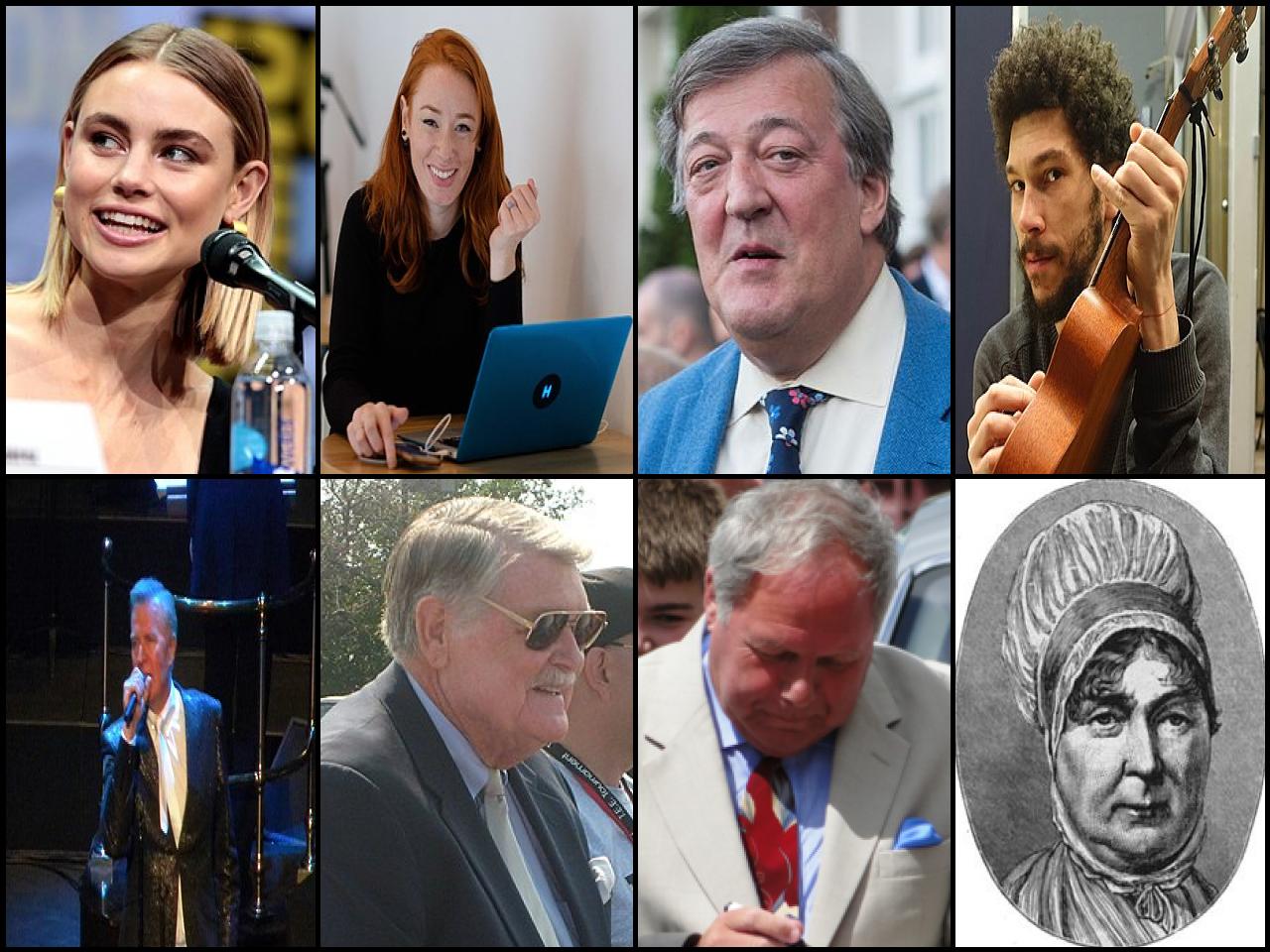 Famous People with surname Fry