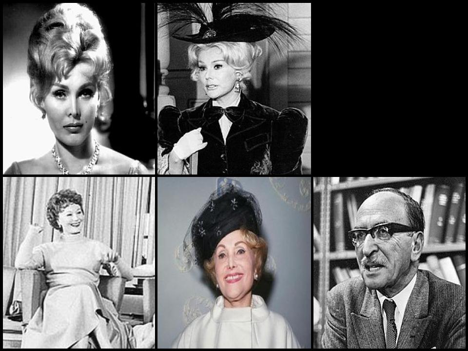 Famous People with surname Gabor