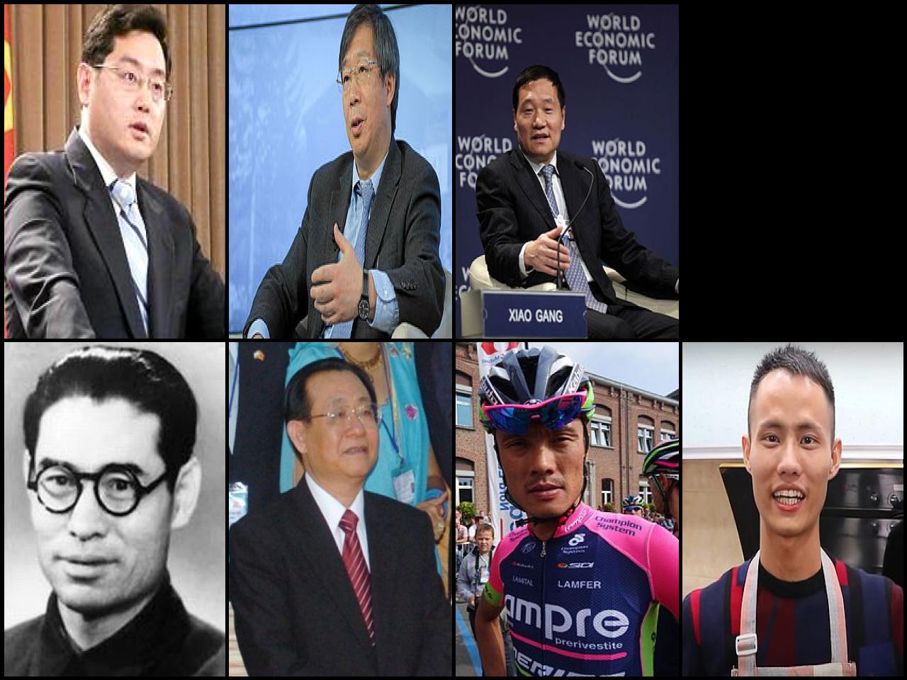 Famous People with surname Gang