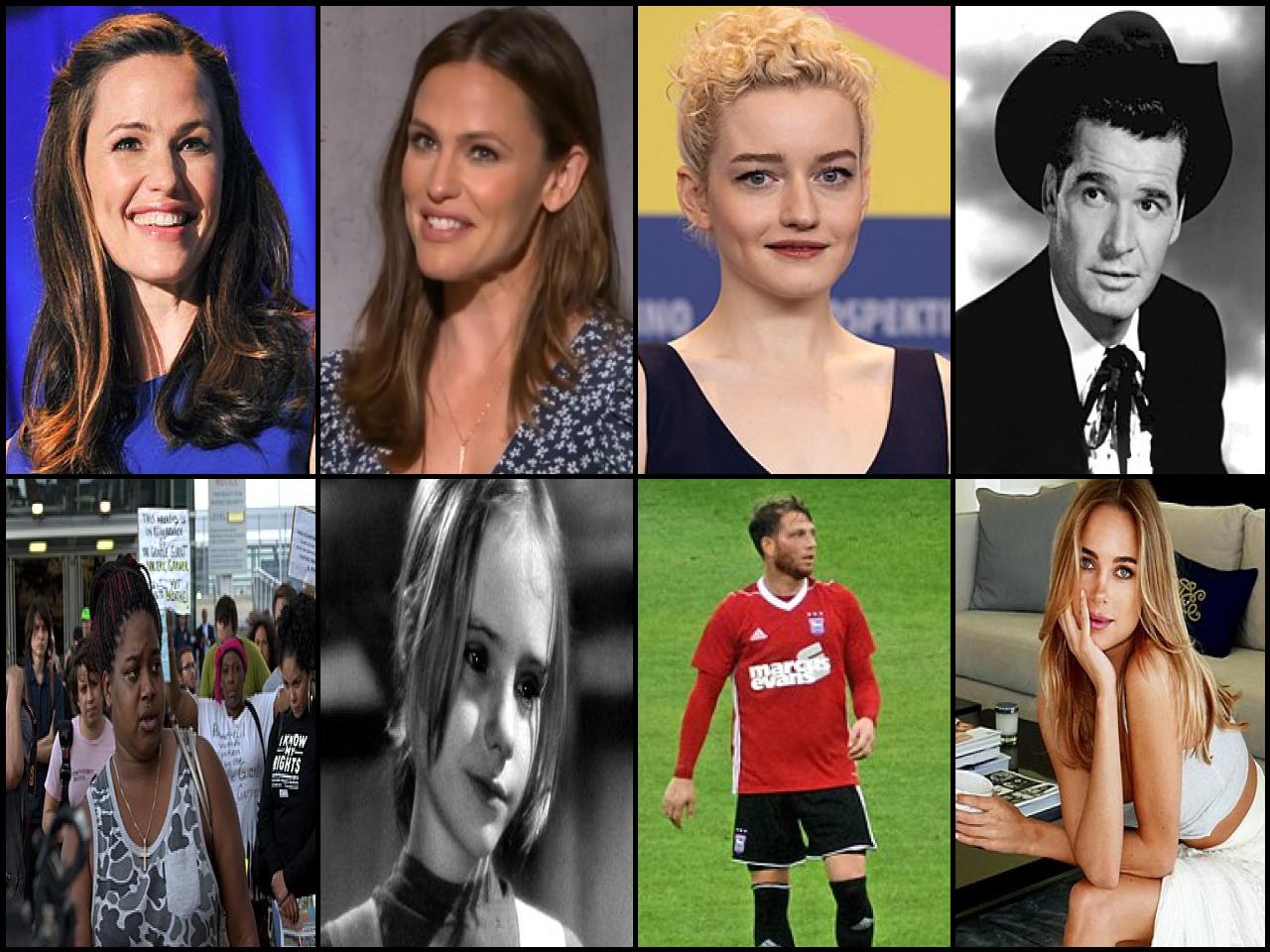 Famous People with surname Garner