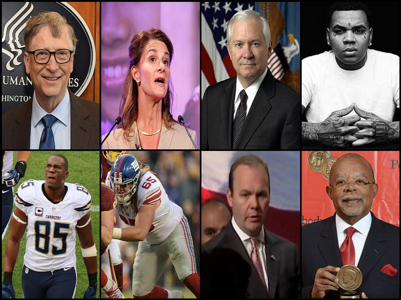 Famous People with surname Gates