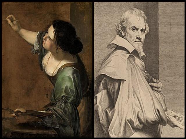 Famous People with surname Gentileschi