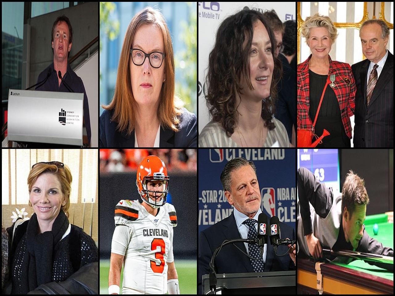 Famous People with surname Gilbert