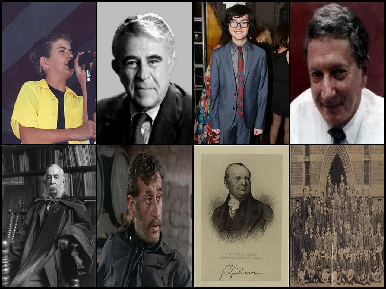 Famous People with surname Gilman