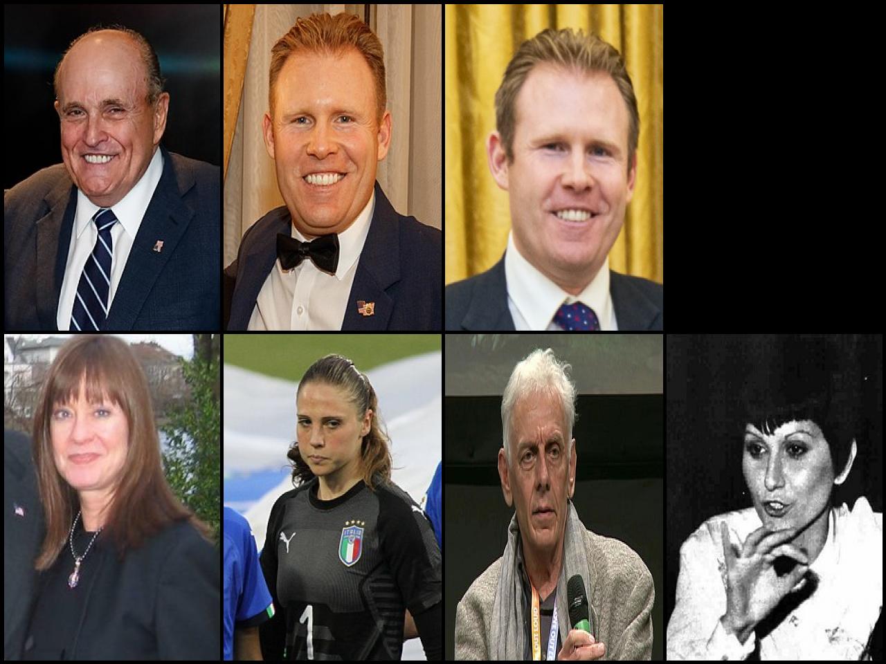 Famous People with surname Giuliani