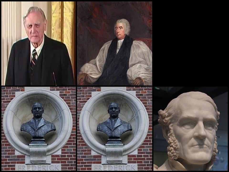 Famous People with surname Goodenough