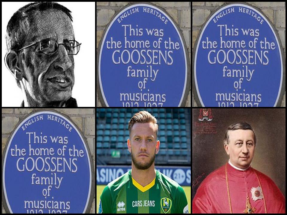 Famous People with surname Goossens
