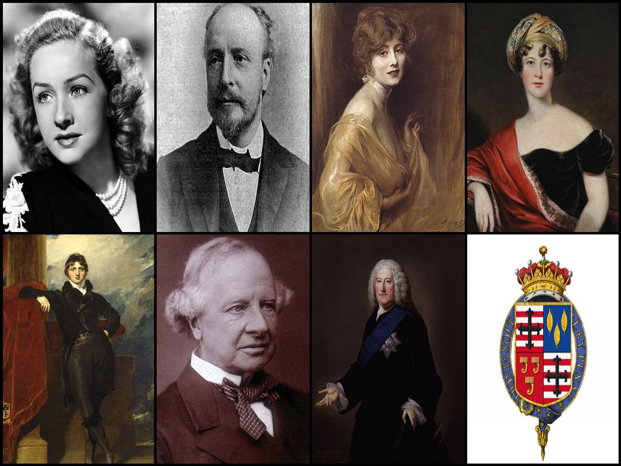 Famous People with surname Granville