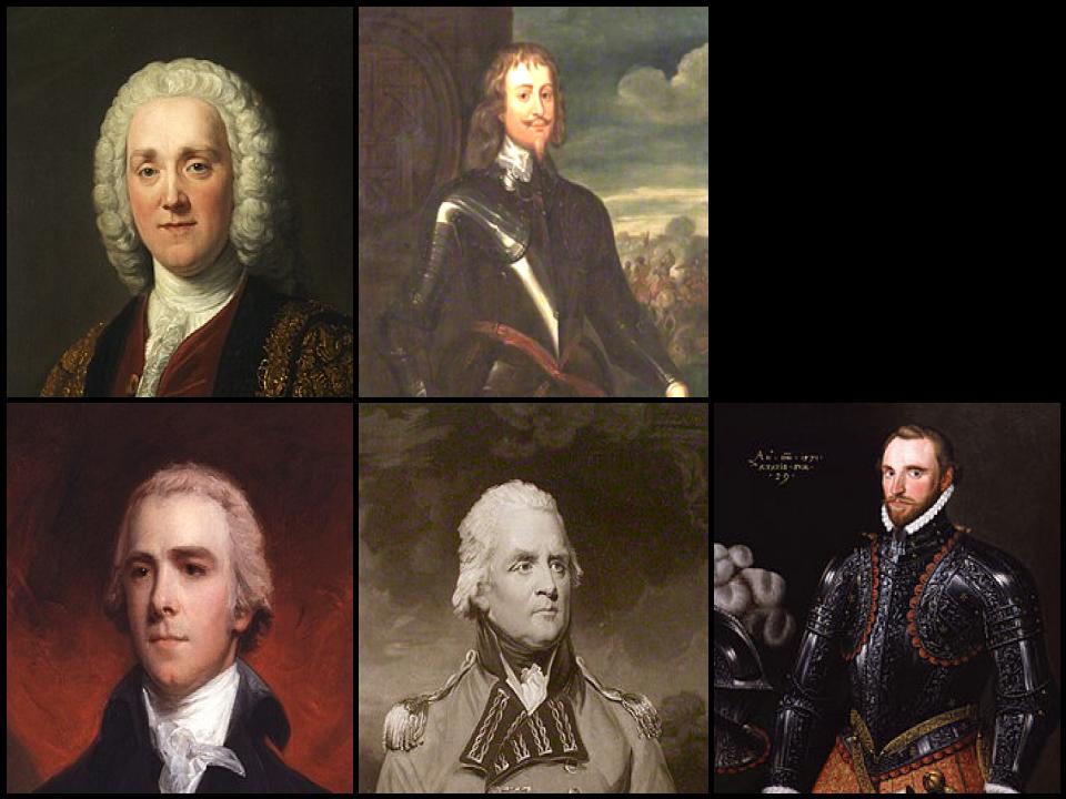 Famous People with surname Grenville