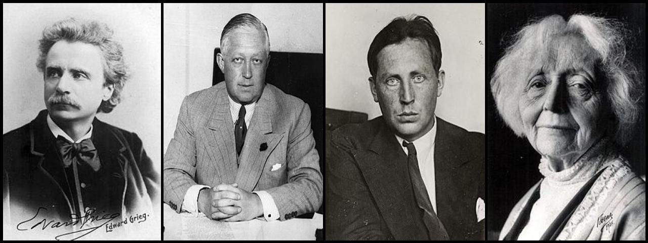 Famous People with surname Grieg