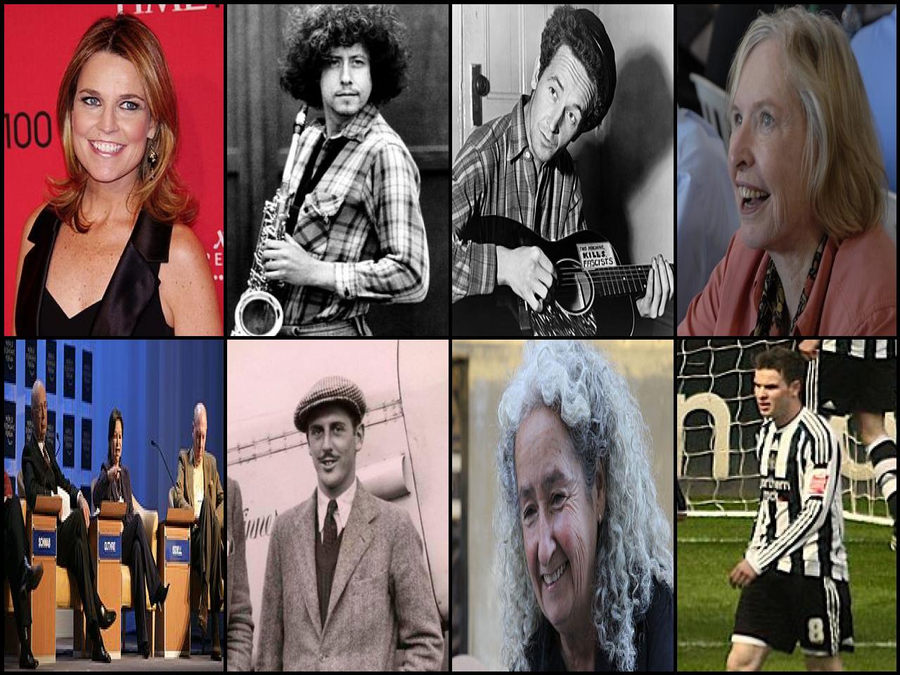 Famous People with surname Guthrie