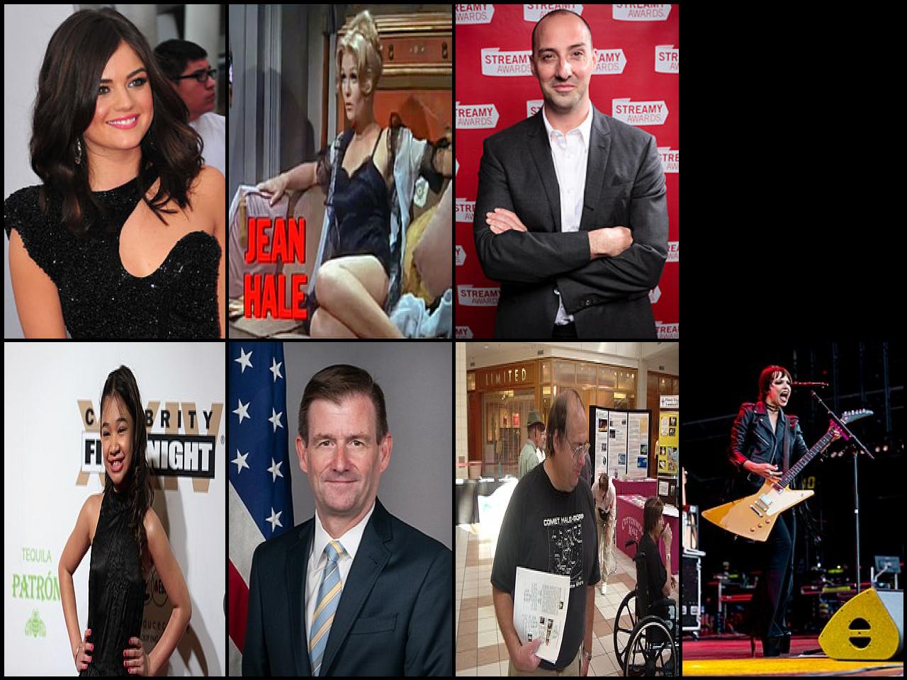 Famous People with surname Hale