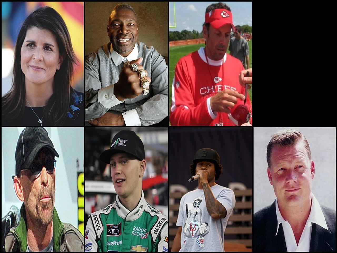 Famous People with surname Haley