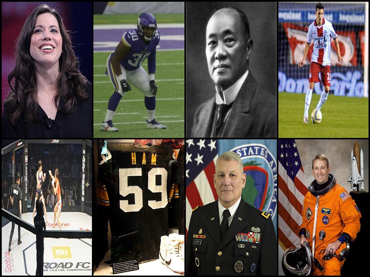 Famous People with surname Ham